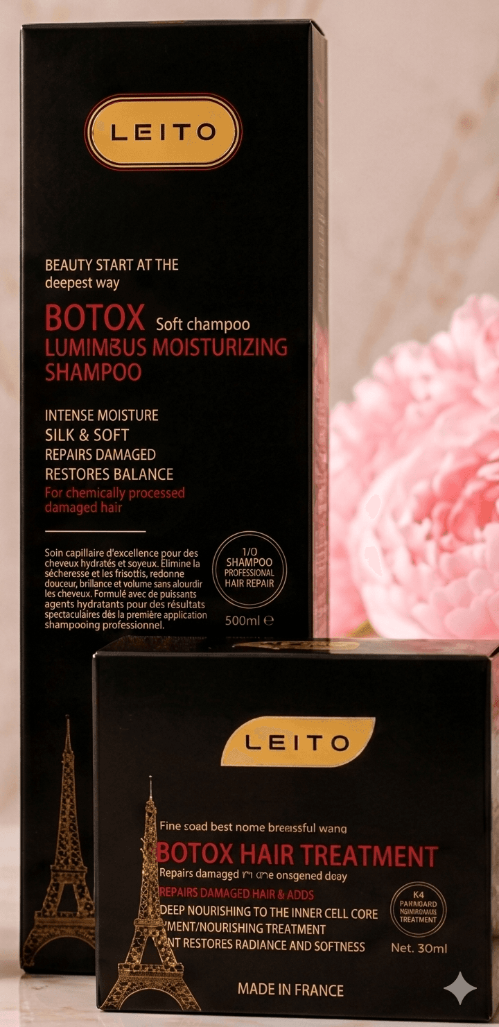 Leito Botox shampoo and hair treatment duo